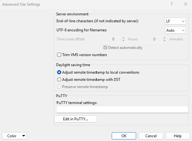 WinSCP Advanced Settings Issue.png